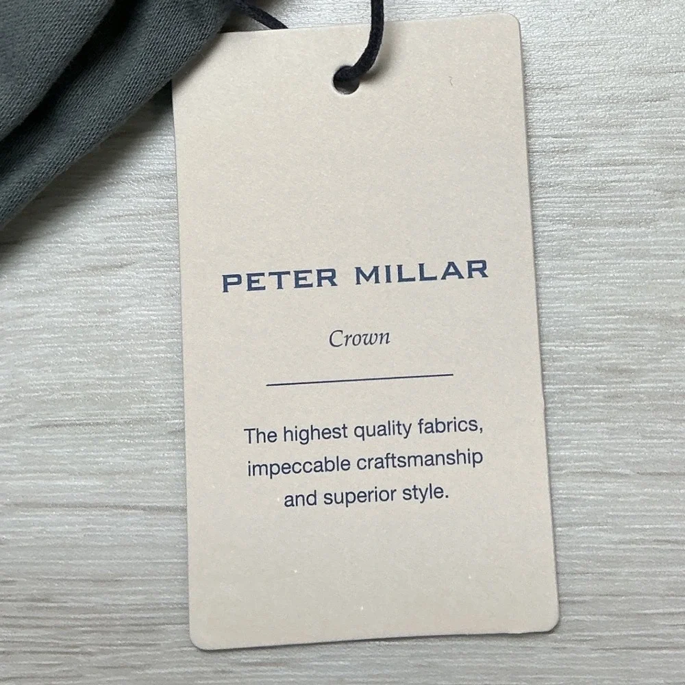 Peter Millar Crown Pants Iron Grey Size 36 New With Tags